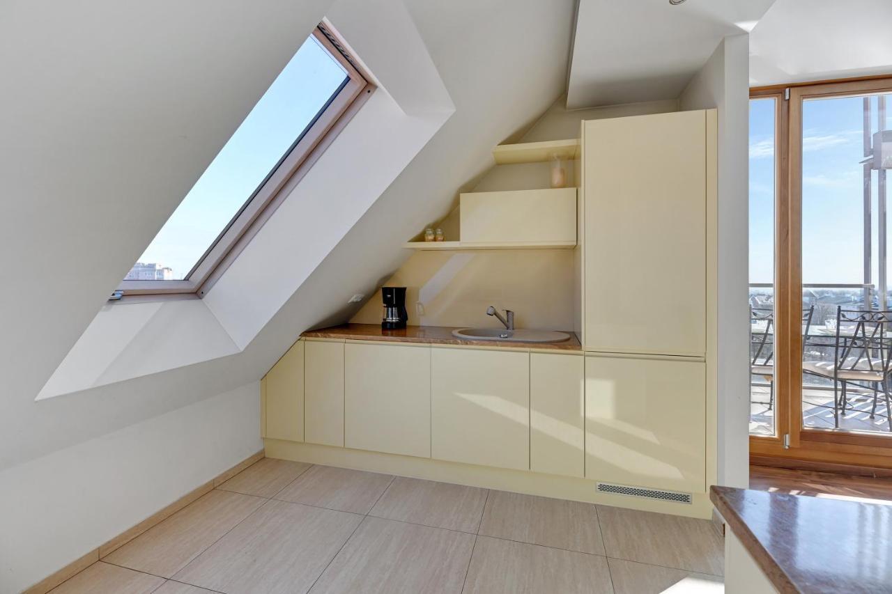Apartament Penthouse Q4Apartments Gdansk Luaran gambar