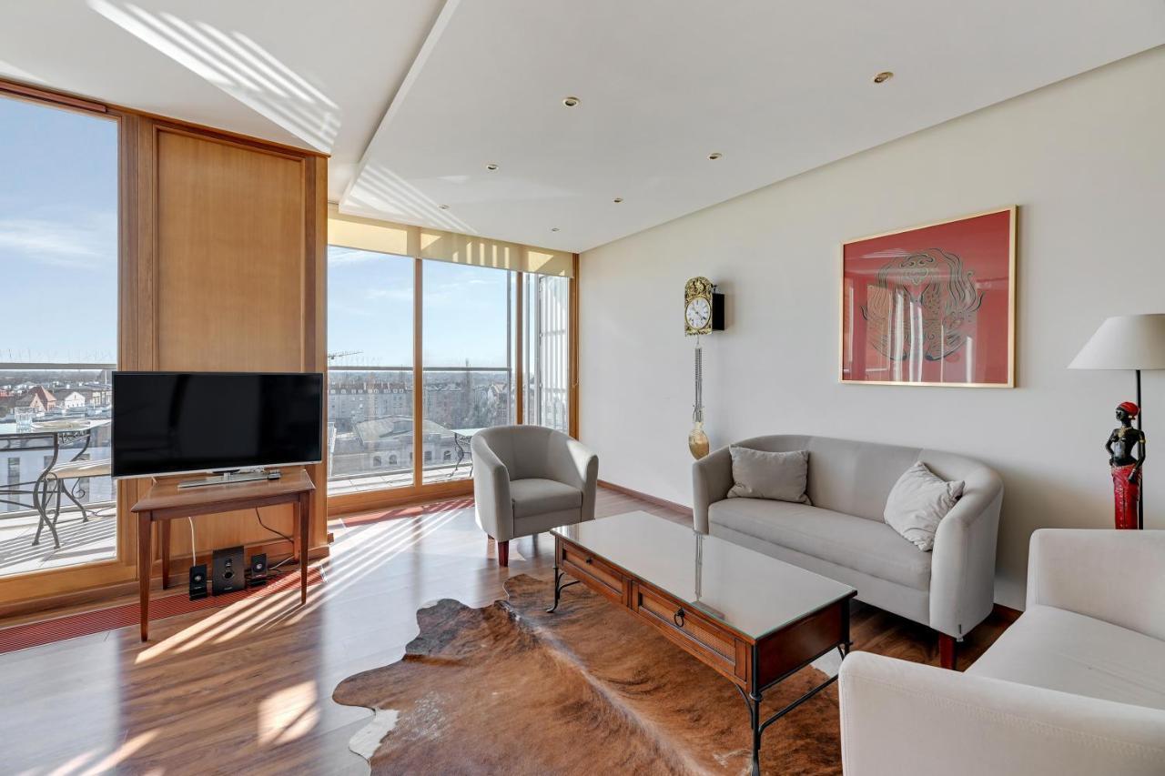 Apartament Penthouse Q4Apartments Gdansk Luaran gambar